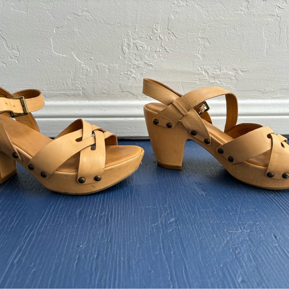 Kork-Ease Bagley Vachetta Leather Block Heel Platform Sandal - Picture 4 of 9